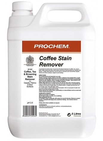 PROCHEM B195 COFFEE STAIN REMOVER 5L